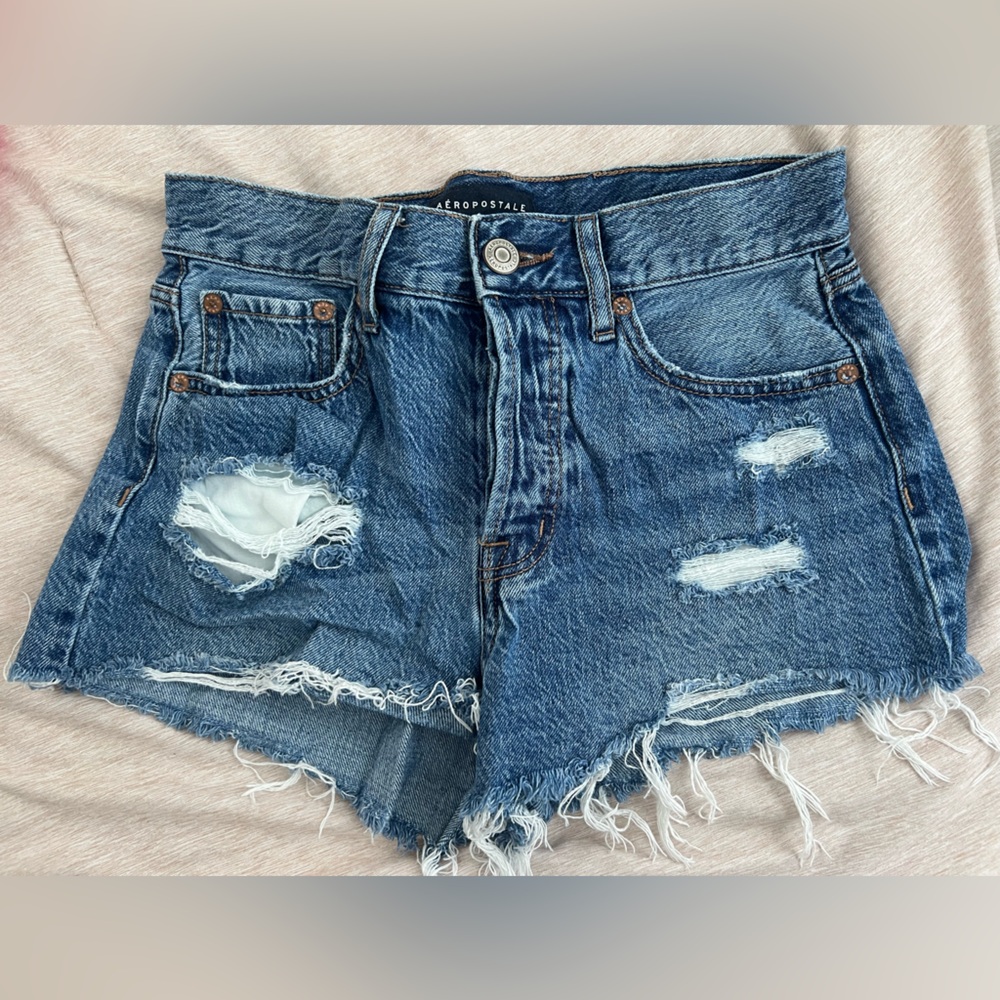 Aero jean shorts